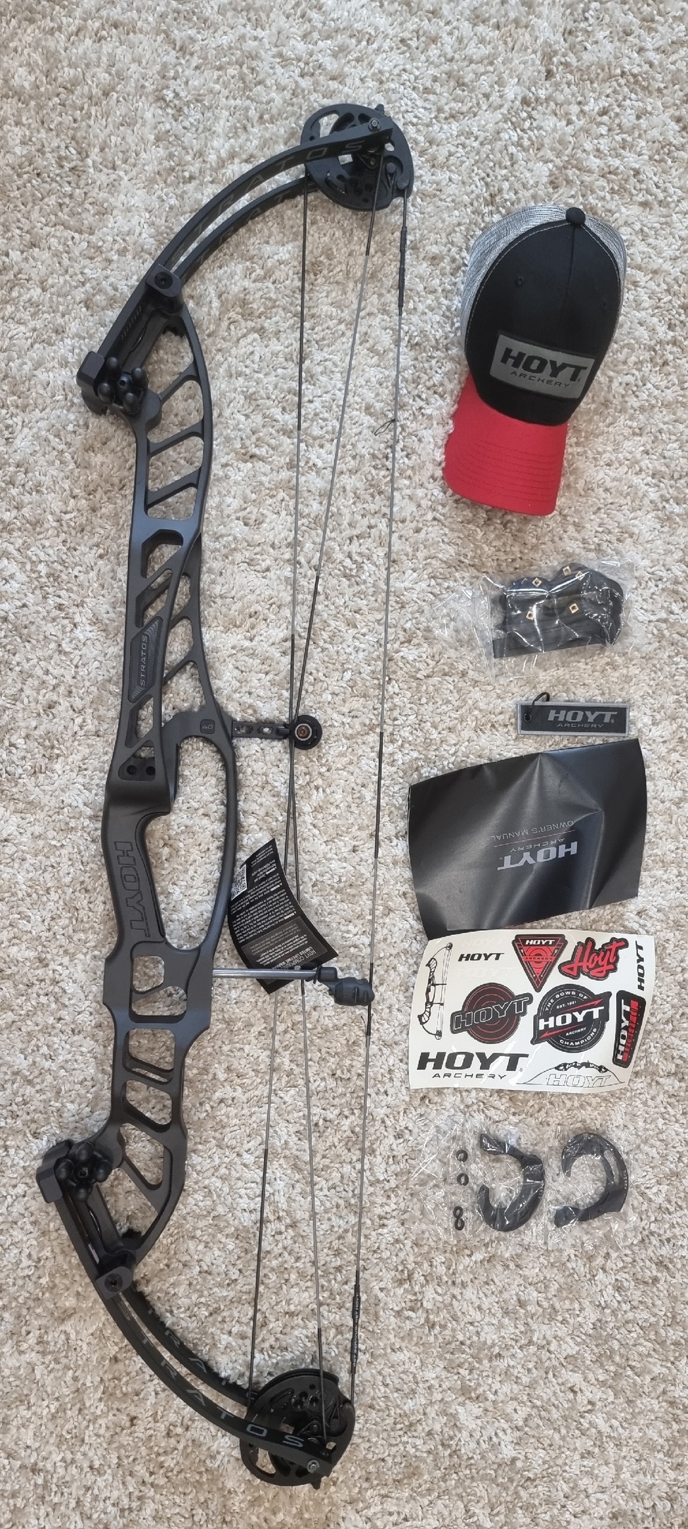 Лук блочный Hoyt Stratos 40 HBT 25.5-29 Черный