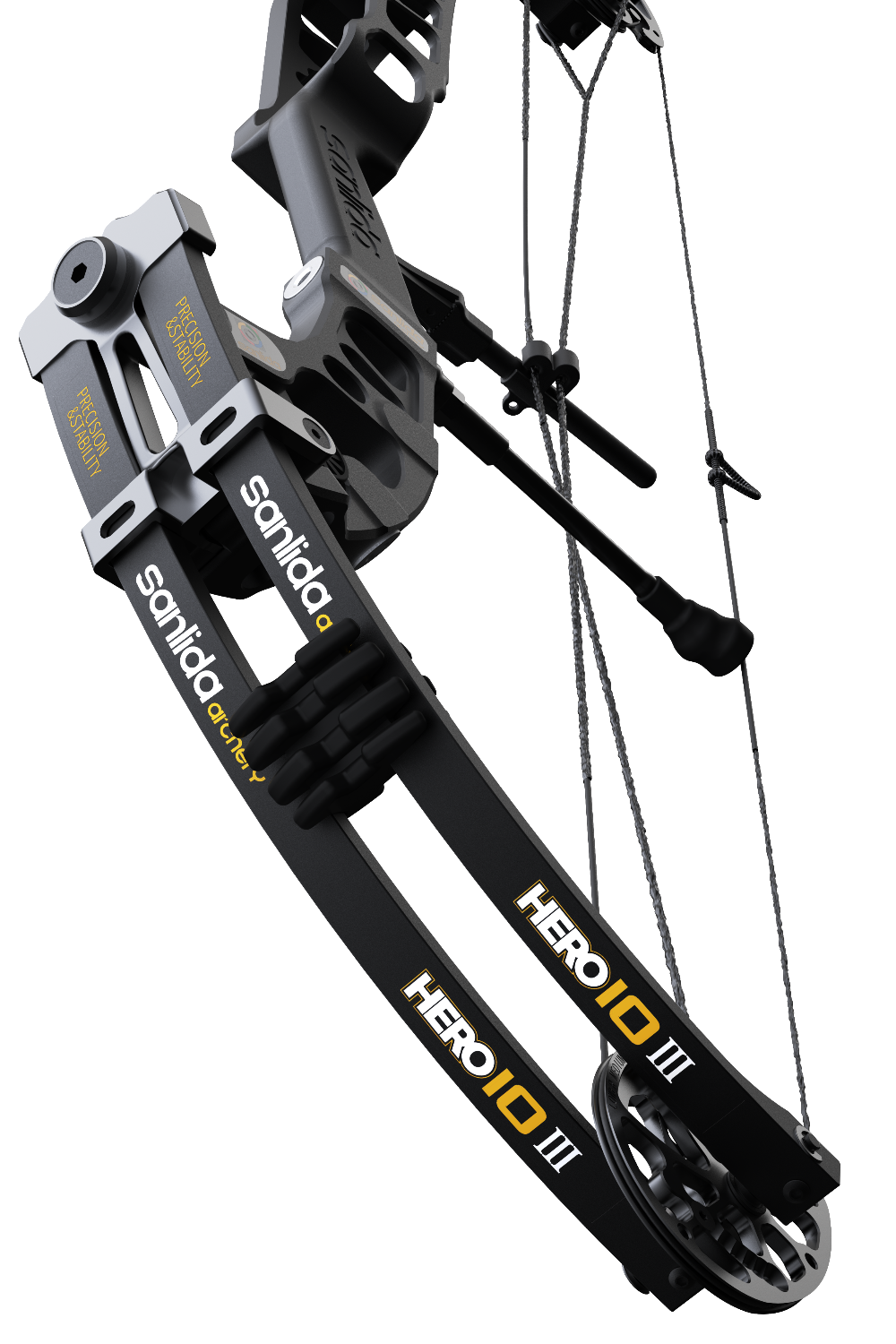Спортивный блочный лук Sanlida Hero X10 III ver 3.0 40'' KIT
