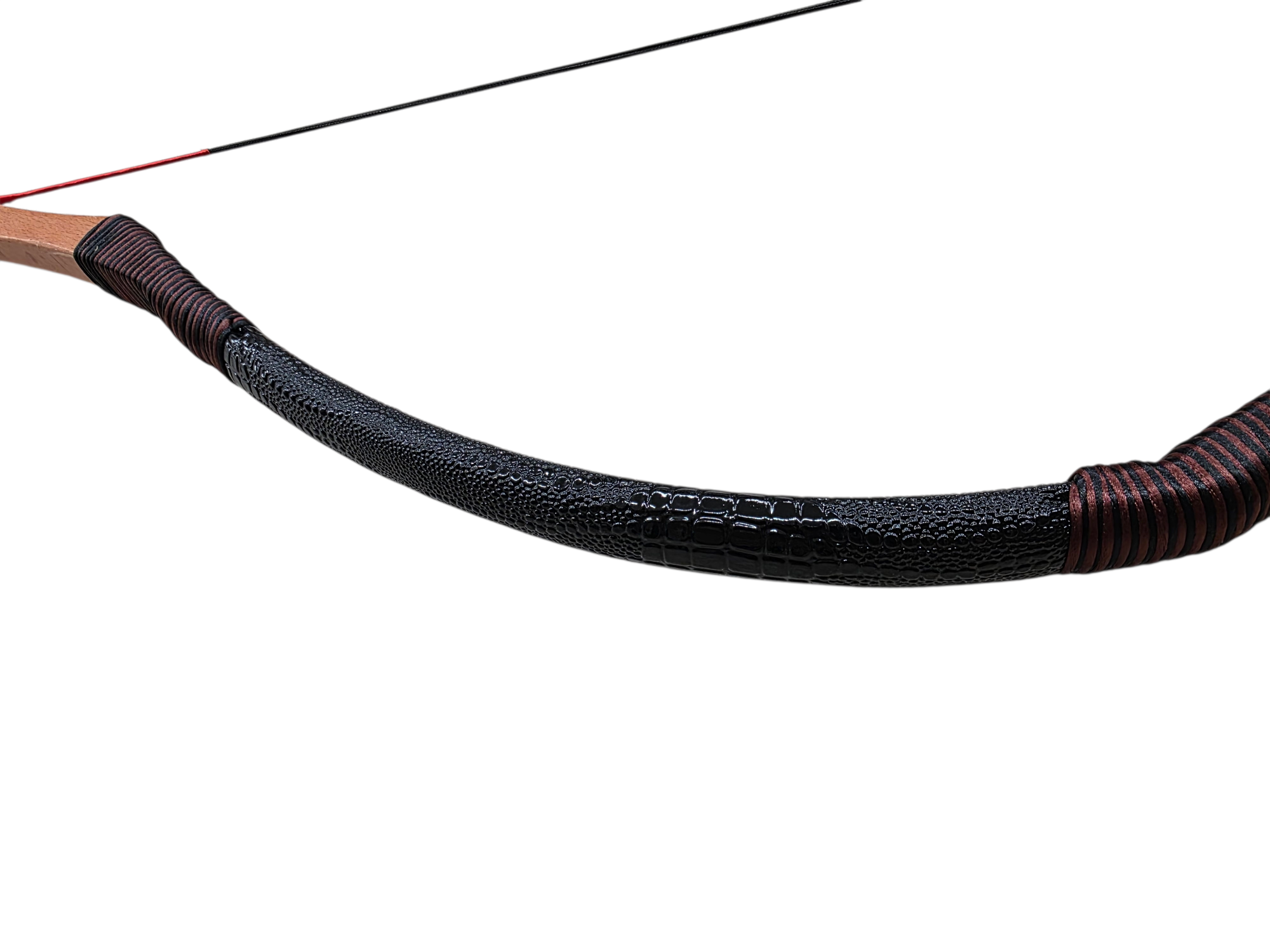 Традиционный монгольский лук Чингис Черный 40 фунтов