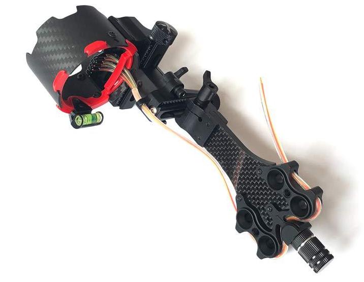 фото Прицел для блочного лука AXT Carbon Micro 5 pin Прицел для блочного лука AXT Carbon Micro 5 pin