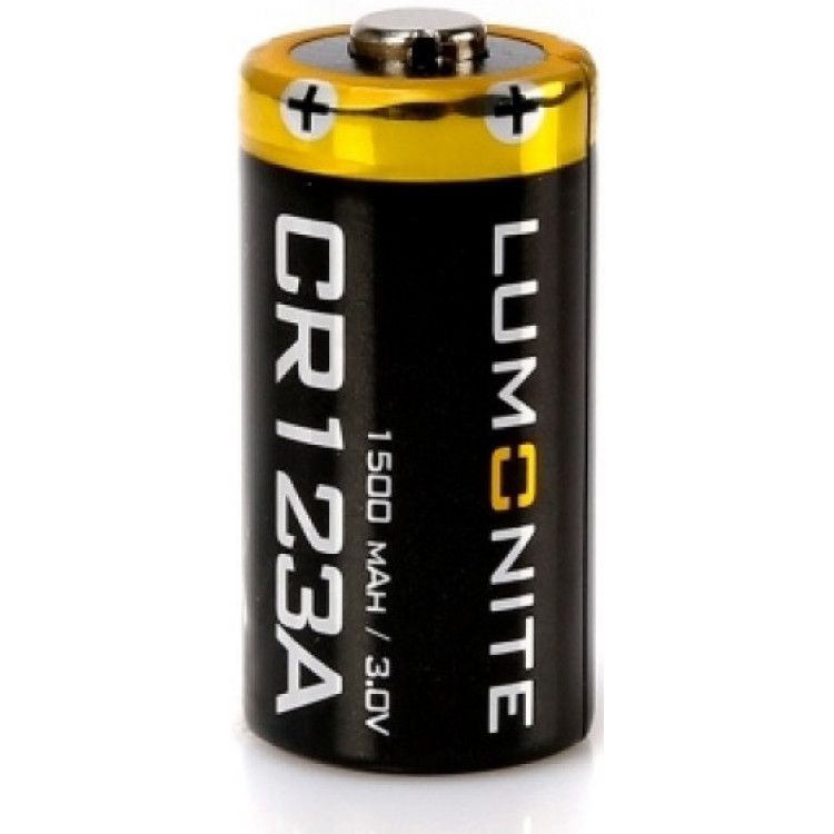 Батарея Lumonite CR123A 1500 mAh