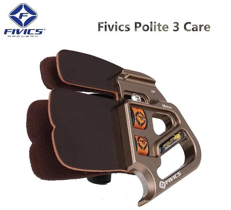 Напальчник для стрельбы из лука Fivics POLITE 3 FINGERS CORDOVAN