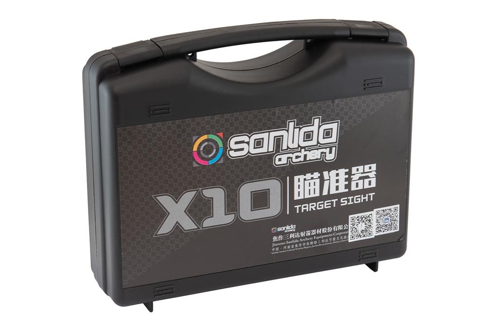 Спортивный прицел для блочного лука Sanlida Carbon X10 9" v1