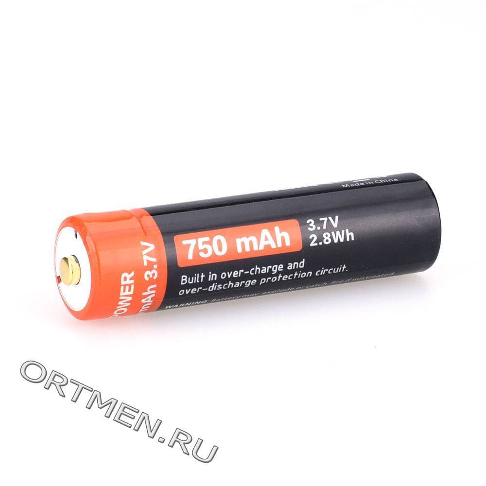 фото Аккумулятор 14500 FiTorch (750 mAh) с зарядкой USB Аккумулятор 14500 FiTorch (750 mAh) с зарядкой USB