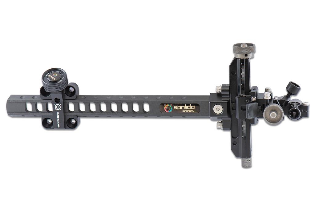 Спортивный прицел для блочного лука Sanlida Carbon X10 9" v2