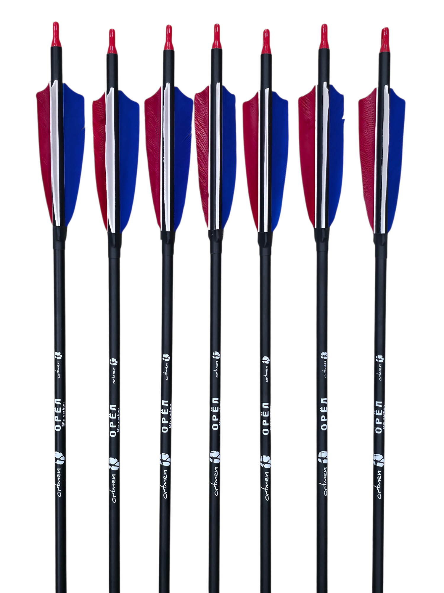 Стрела лучная Орёл натуральное оперение