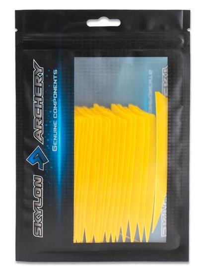товар Оперение натуральное Skylon SHIELD 4" RW  желтое 24 шт