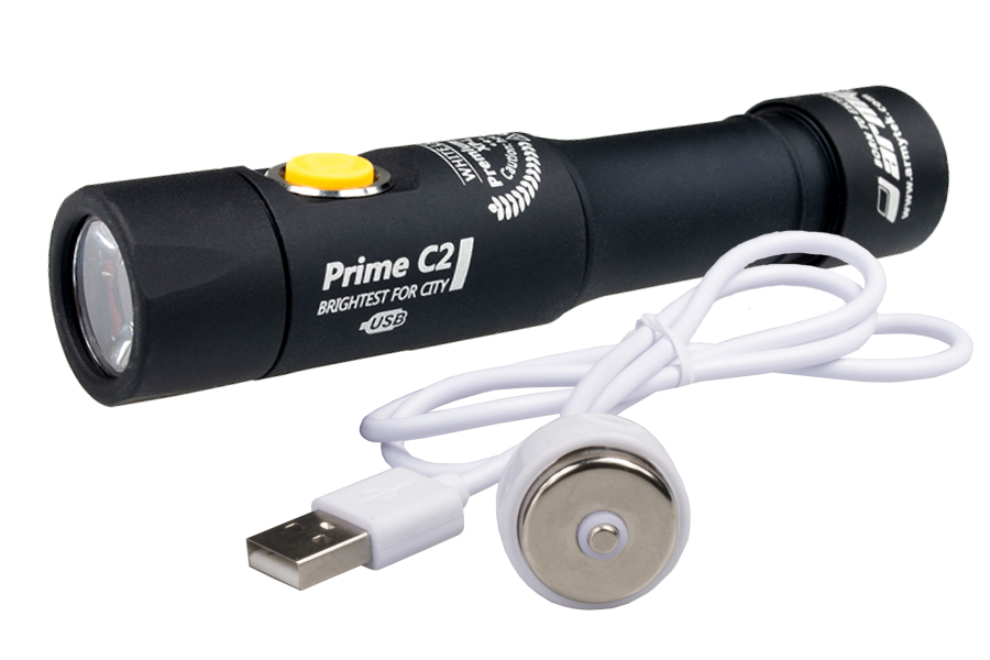  Фонарь Armytek Prime C2 Magnet USB Теплый