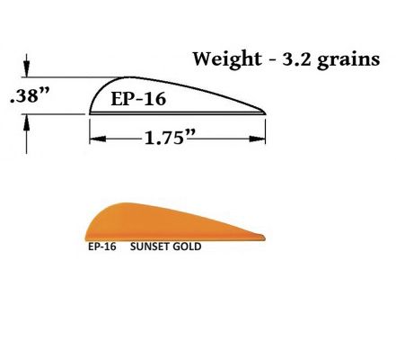 товар Оперение Arizona 1.6" орандж
