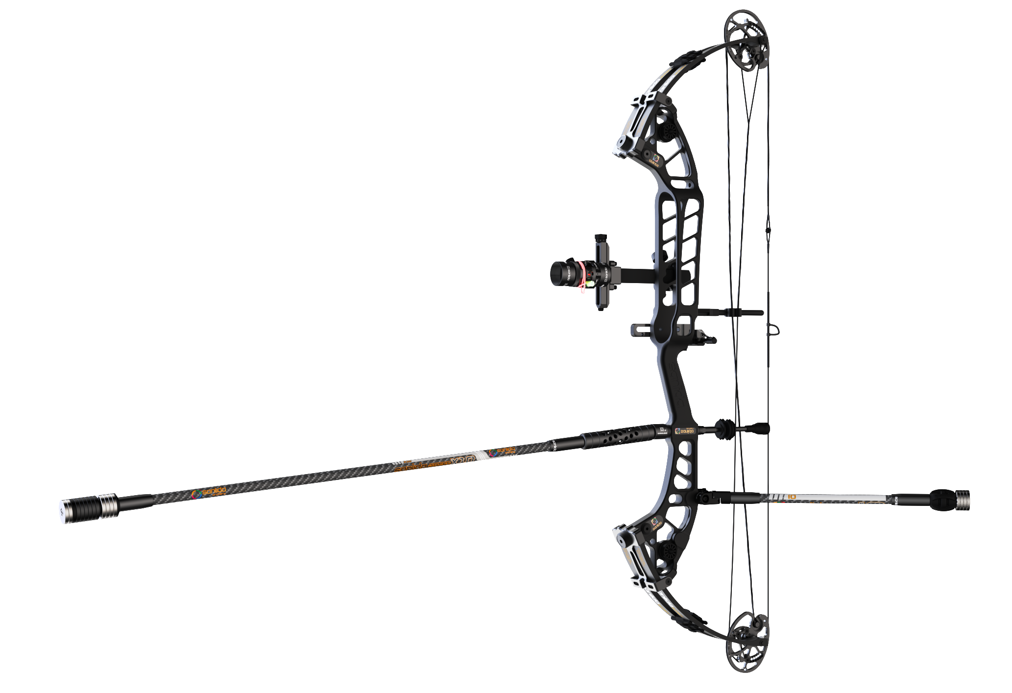 Спортивный блочный лук Sanlida Hero X10 III ver 3.0 40'' KIT