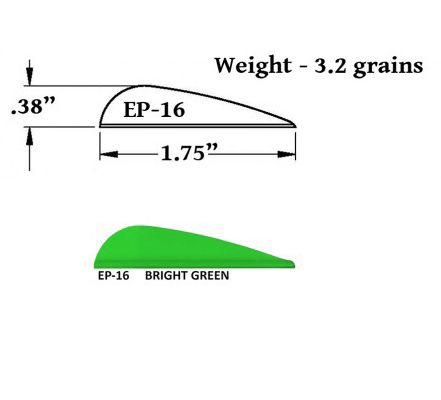 товар Оперение Arizona 1.6" зеленое