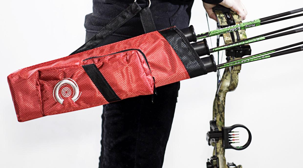 Колчан поясной basic plus (красный)