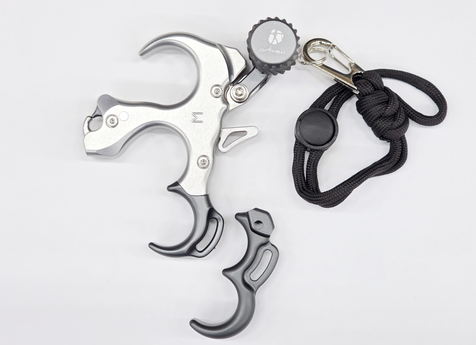 Релиз для стрельбы из лука BUTTON  на 3-4 пальца Серый