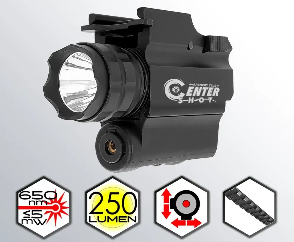 фото Фонарь тактический подствольный с ЛЦУ MGL-003R Фонарь тактический подствольный с ЛЦУ MGL-003R