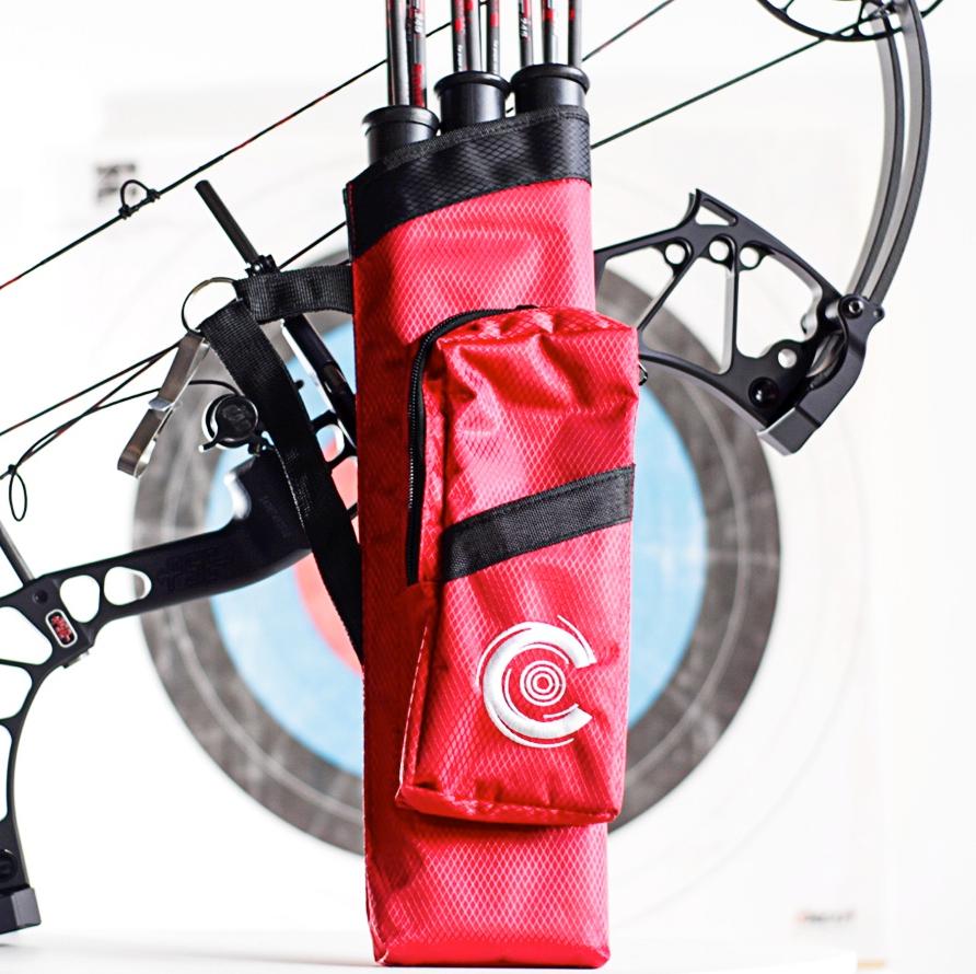 Колчан поясной basic plus (красный)